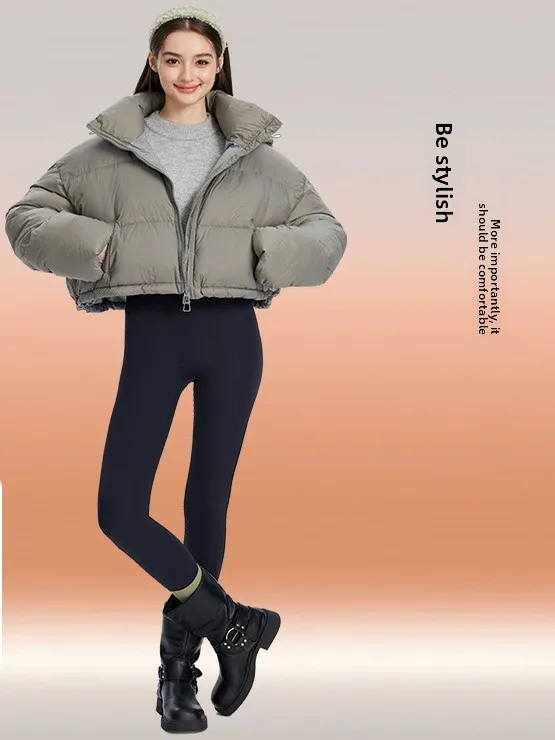 

High Waist Fce Lined Yoga Pants Women's plus Size ark Tummy Control Tight Base Layer Pants Autumn Winter