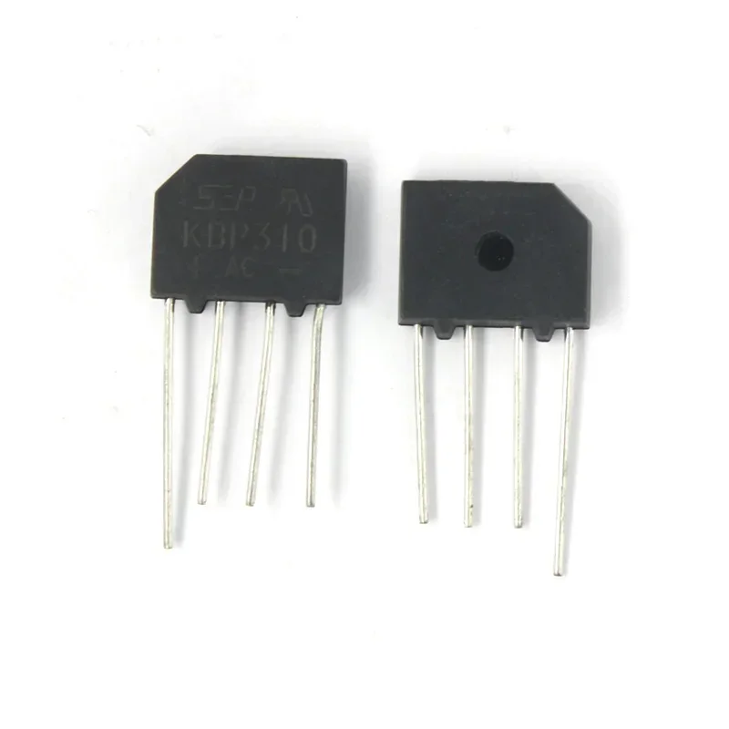 5PCS KBP310 Rectifiers 3A 1000V Single Phase Bridge Rectifier Diode DIP Package for DIY Circuit Electronic Repair