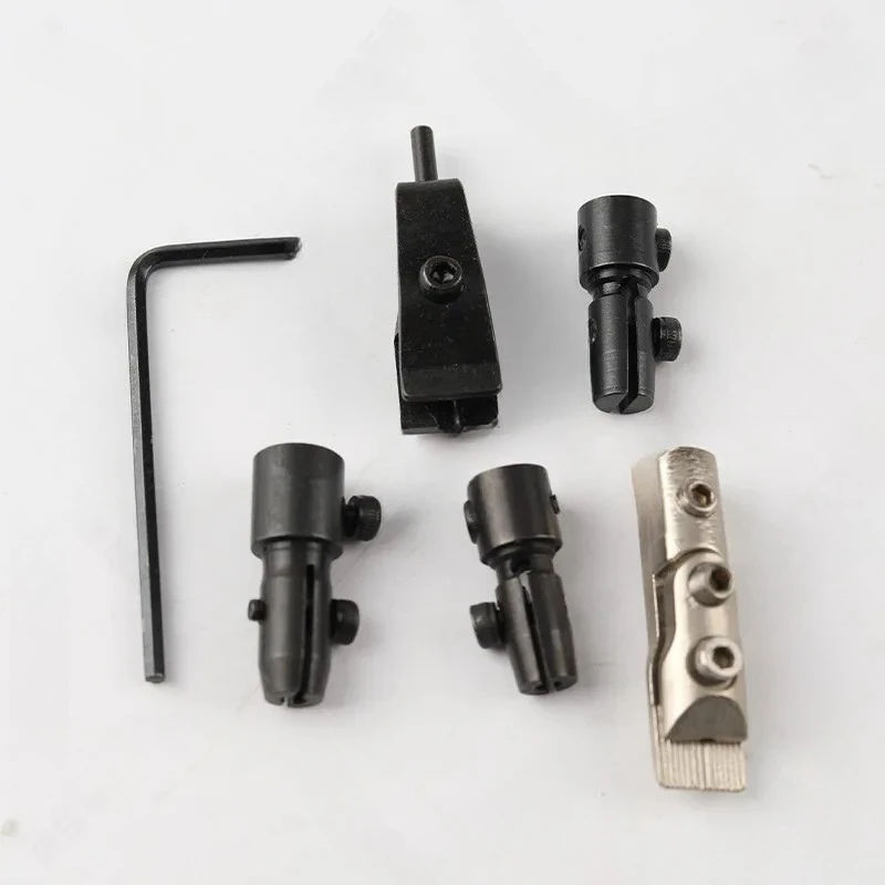 Pneumatic Ultrasonic Sander File Machine, Reciprocating Abrasive Tool with Fiber Oil Stone & Holder Accessories