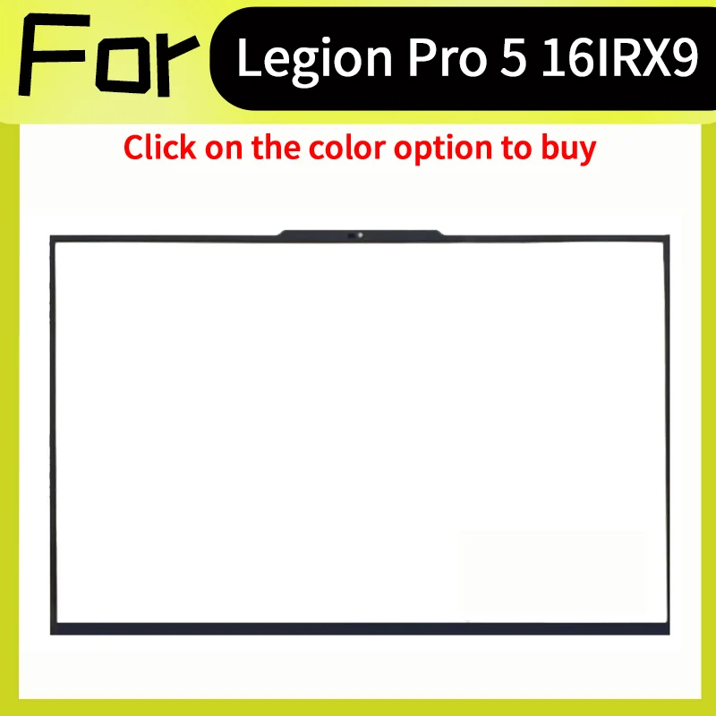 Black New 5B30S19157 For Legion Pro 5 16IRX9 83DF Lcd Front Bezel Sheet Sticker