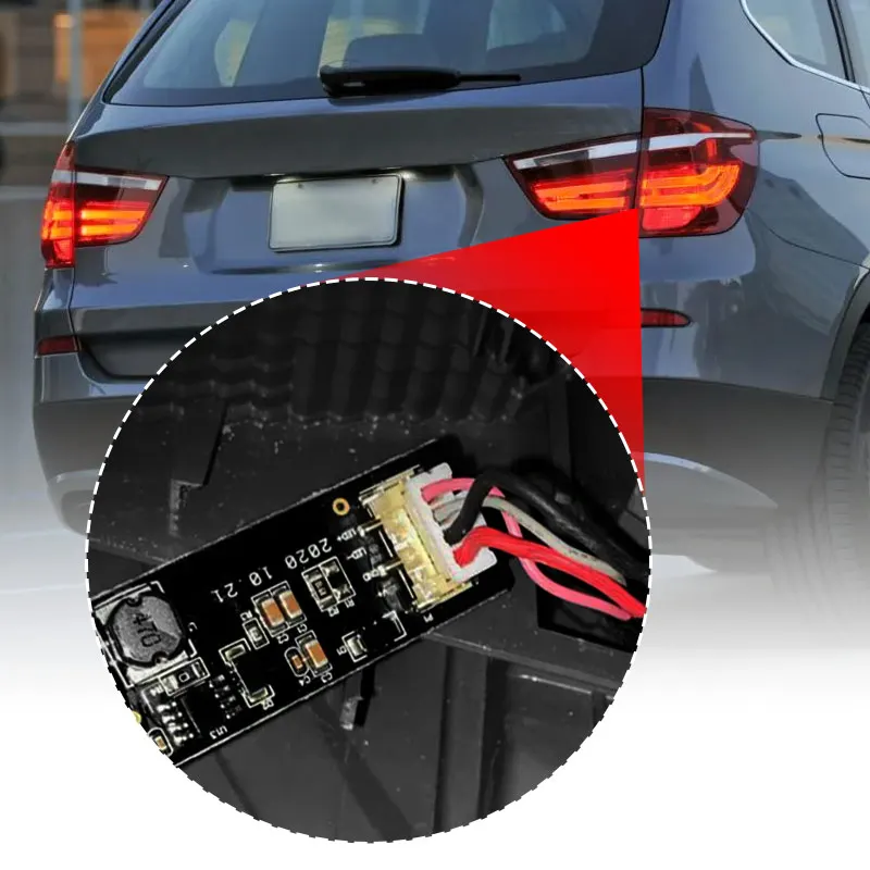 B003809.2 LED نموذج مشغل مجلس الذيل ضوء استبدال لسيارات BMW X3 F25 2011 2012 2013 2014 2015 2016 2017 63217217313 63217217314 #4