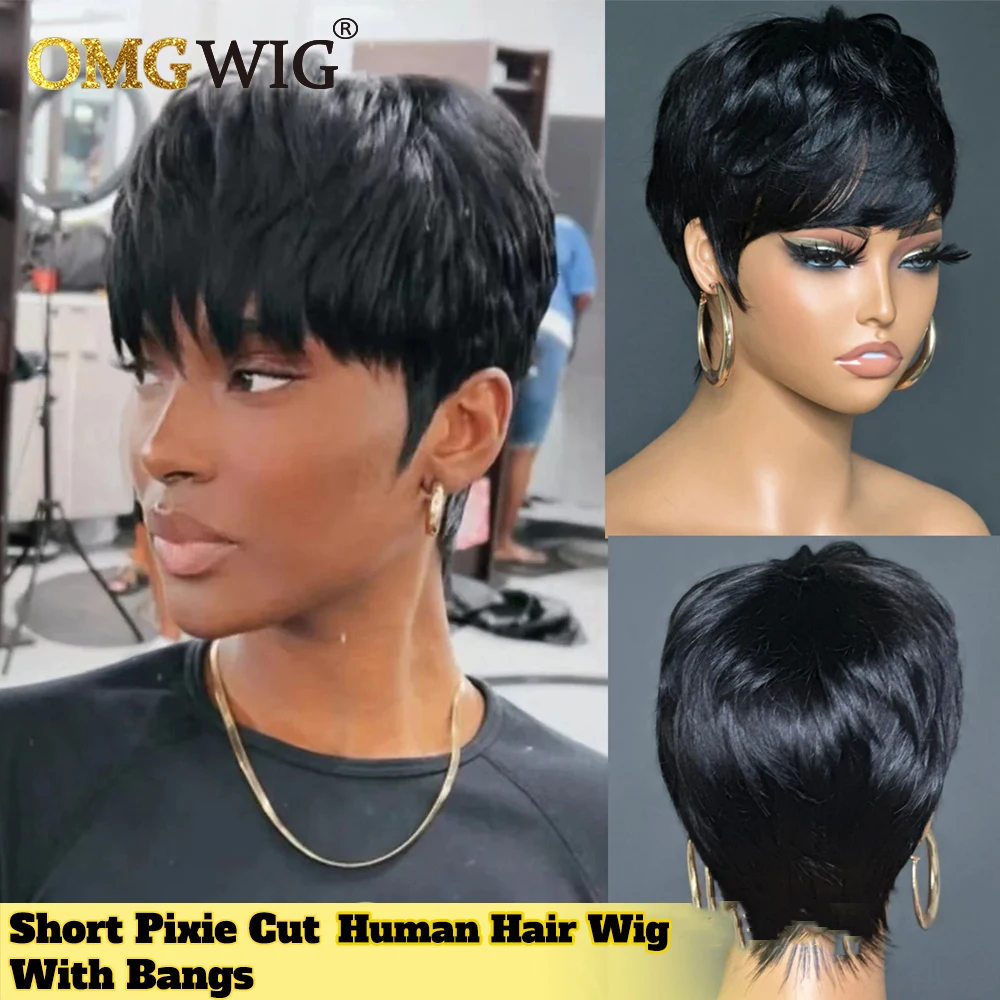 Why the Short Wave Pixie Cut Wig With Bangs Is the Perfect Choice for Black Women