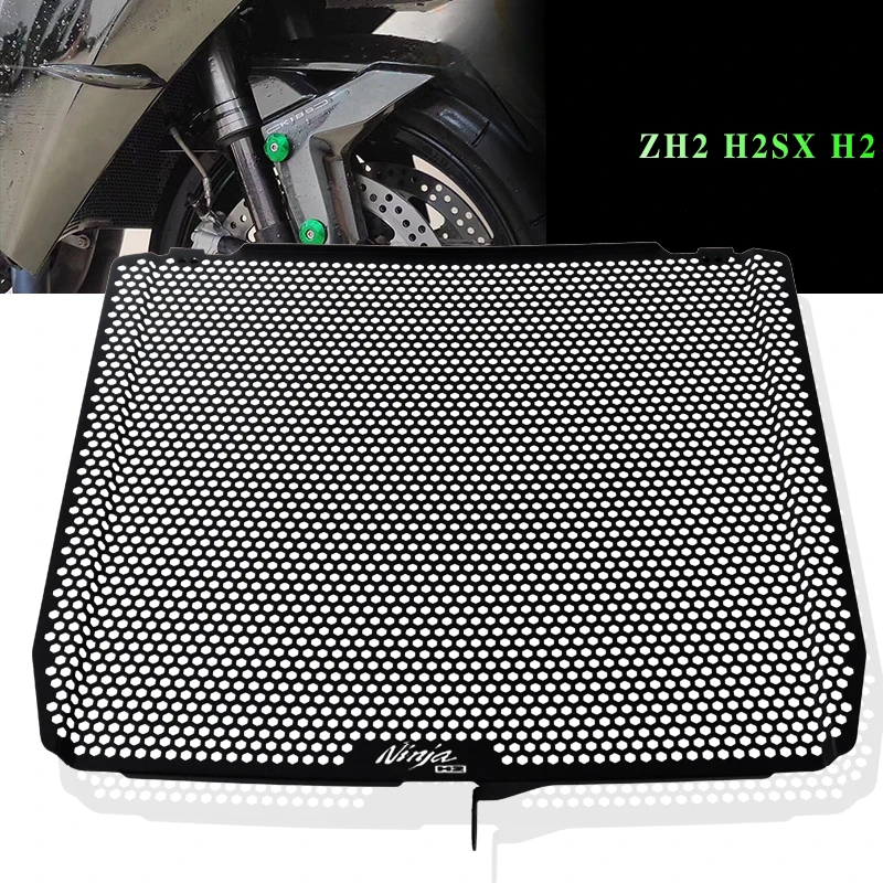 

Motorcycle Radiator Grille Cover Guard Protection Protetor For KAWASAKI ZH2 Z H2 H2SX Ninja H2 R H2R SX SE