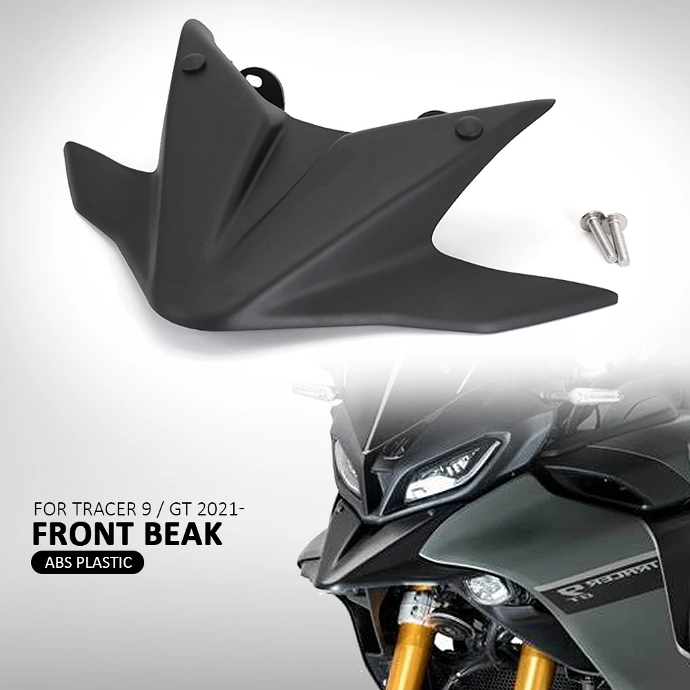 

2021 2022 2023 Motorcycle Beak Nose Cone Extension Front Fender Fairing Winglets For Yamaha Tracer 9 900 GT TRACER9 Tracer9 GT