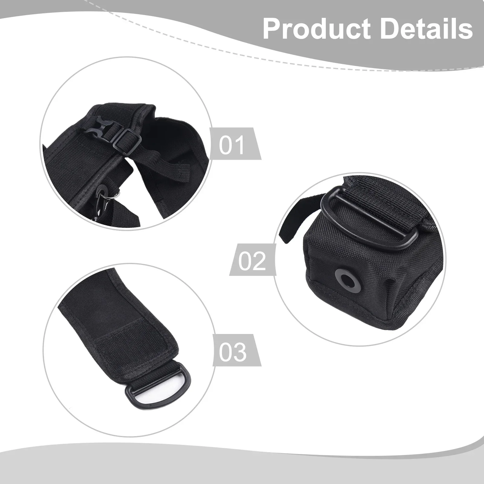 1PC 500ml Diving  Cylinder Tank Storage Bag Snorkeling Oxygen Bottle Holder Bag Protective Cover Air Tank Hand Bag Diving Parts