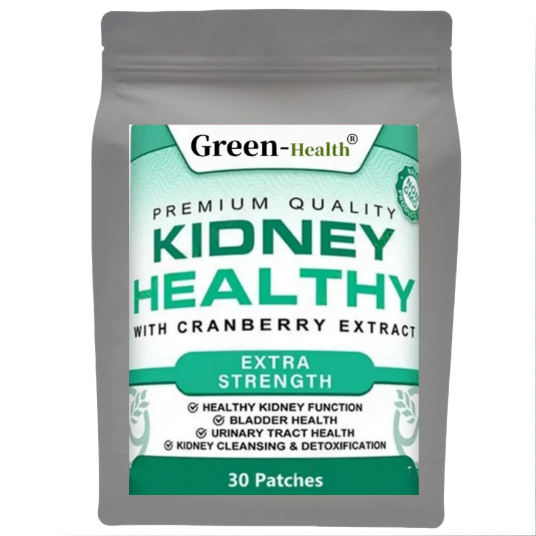Cranberry Extract Kidney Health Patches - Urinary Tract & Bladder Cleansing Detox Supplement - 30 Patches 100K+ similar items so