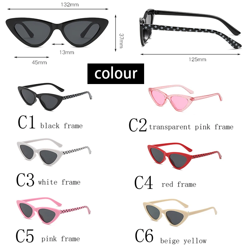 Children Sunglasses Fashion Cute Cat Eye Eyewear For Girl Boy Baby Kids Infant Shades Goggles Outdoor Anti-glare UV400 Glasses