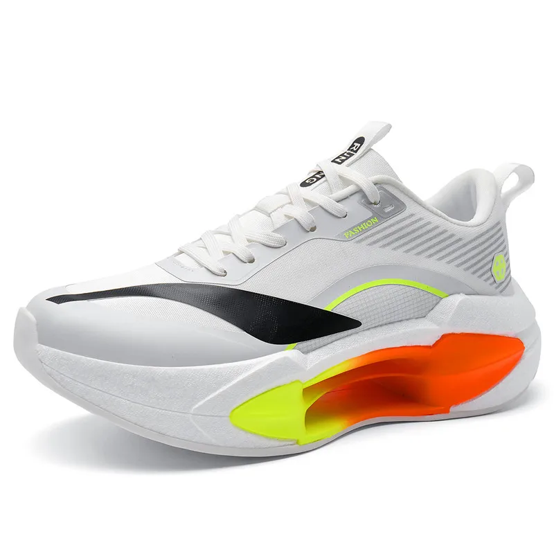 Shoes men Sneakers Male casual Anti slip and wear-resistant full-length carbon plate running shoes 33-44