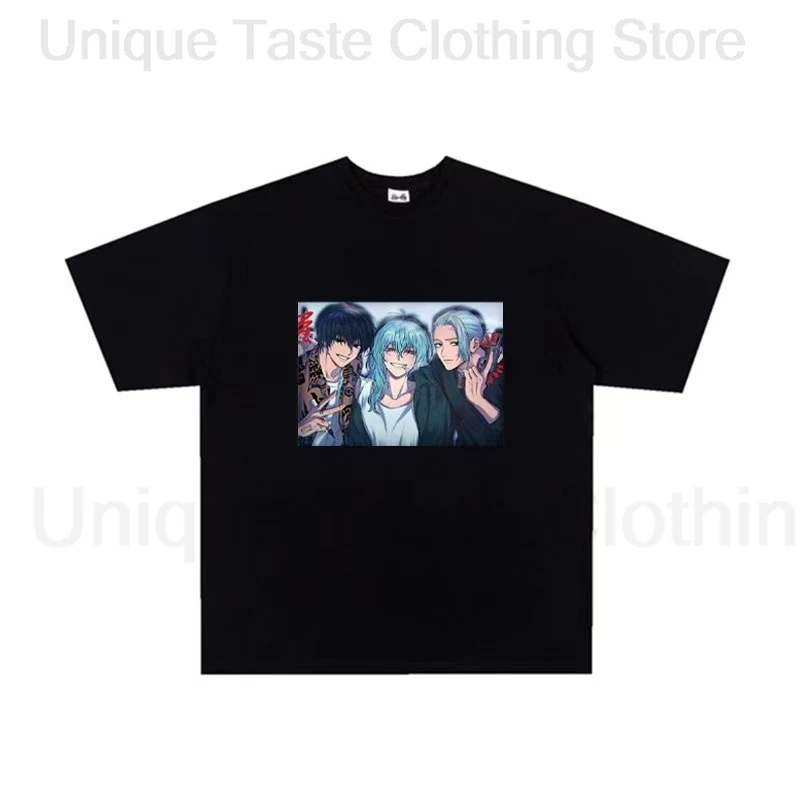 SAKAMOTO DAYS T Shirt Nagumo Yoichi Akao Rion Taro Sakamoto Cartoon Print T-shirt High Quality Cotton Short Sleeve Tee Tops