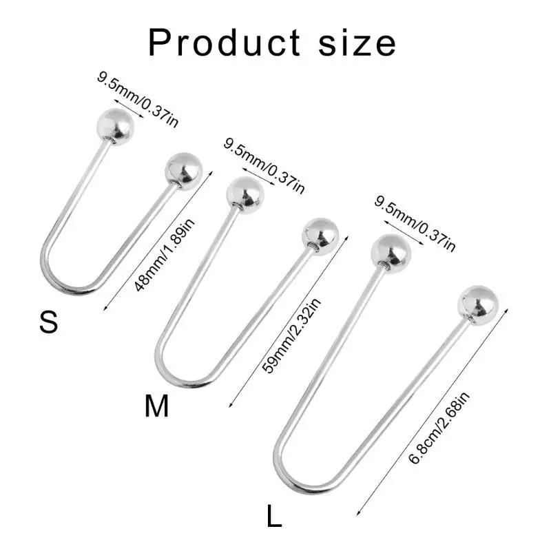 652F 2ピースダブルヘッドメタルバックル衣服の固定閉鎖とプライバシーのためのブローチ