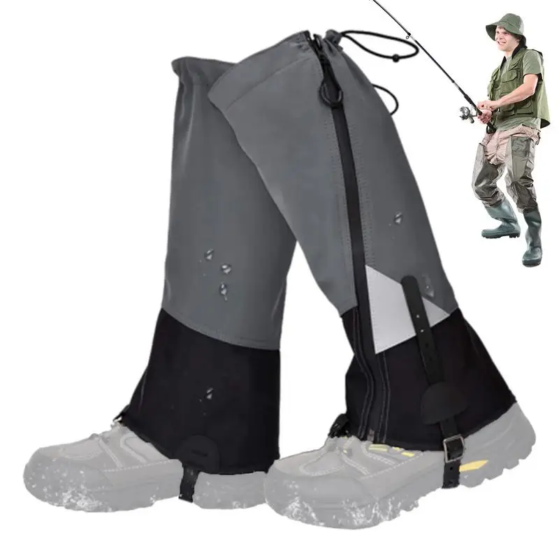 Waterproof Leg Gaiters Hiking Snake Gaiters Leg Cover Guards Breathable Leg Protectors Snake Bite Protection For Hunting Men