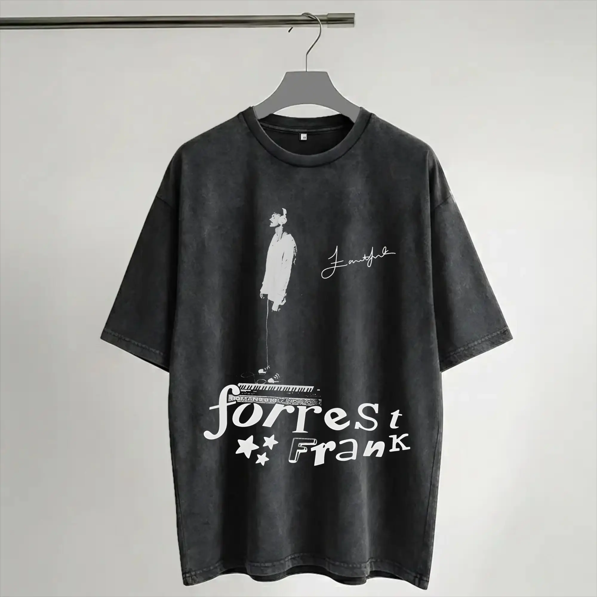 FORREST FRANK The Jesus Generation Tour 2026  Washed T Shirt Streetwear Vintage T-Shirts  Tees Tops Men Women Short Sleeve