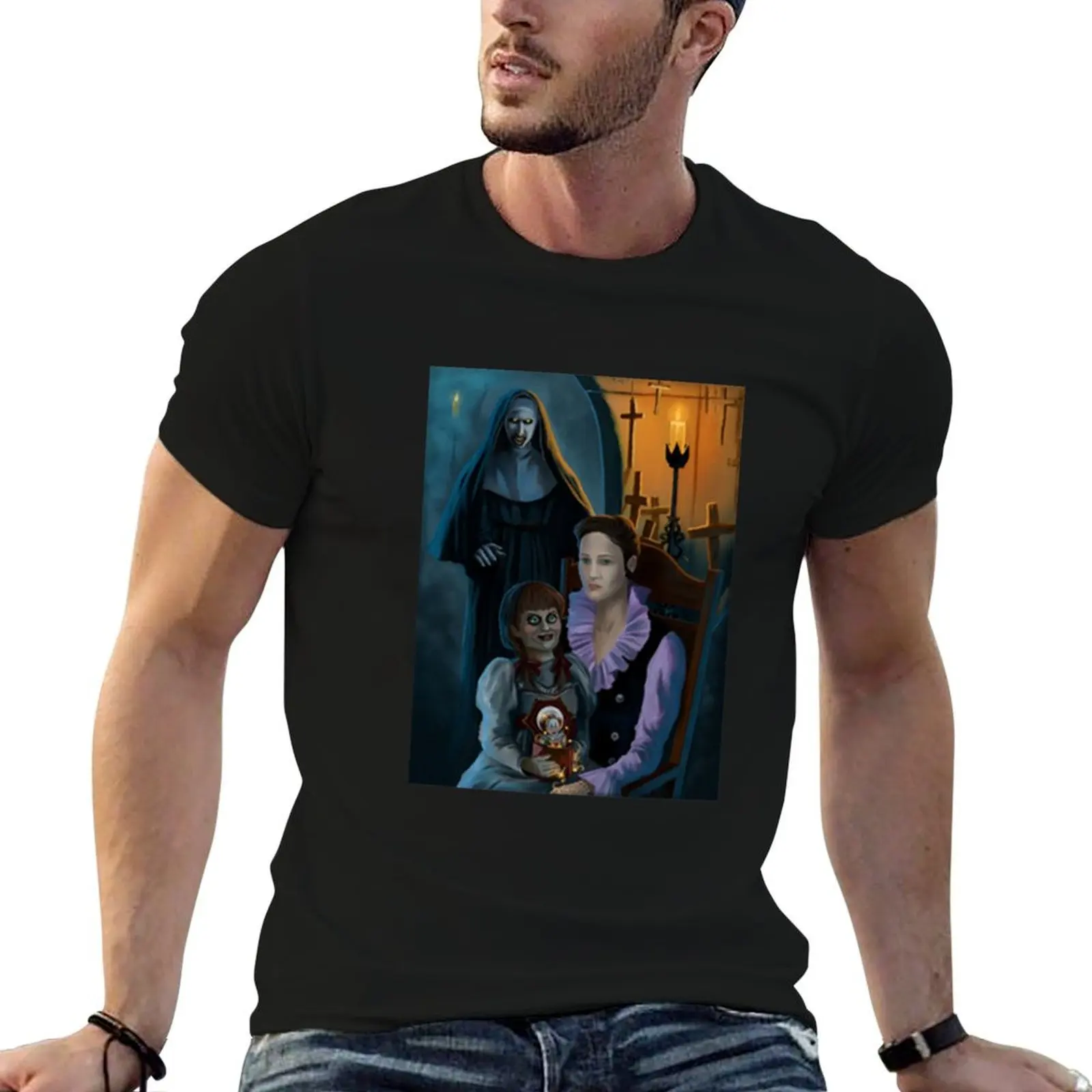 The Conjuring T-Shirt topping Clothing tee shirts for men