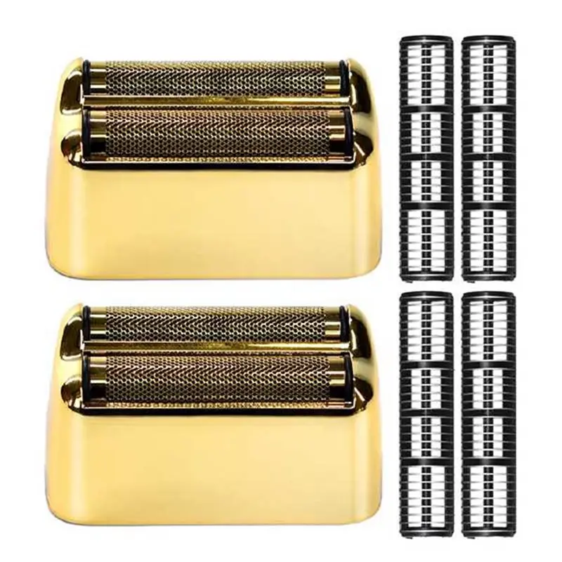 a69t-2-個交換用フォイルとカッター-babylisspro-barberology-電気シェーバー用、ダブルフォイルシェーバー交換ヘッド