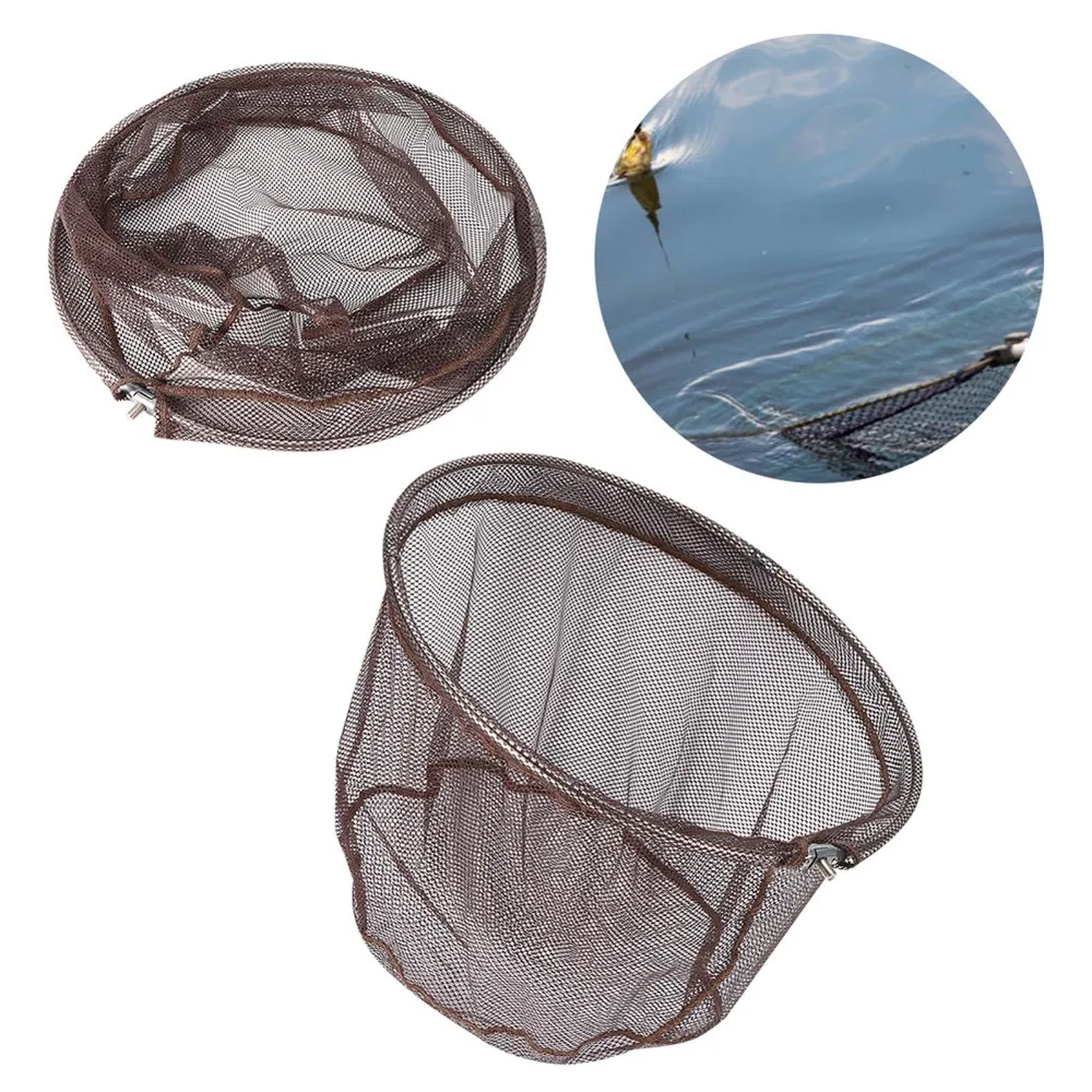 

Portable Foldable Landing Net Head 8mm Screw Interface Quick Dry Fishing Net Dip Net Fly Fishing