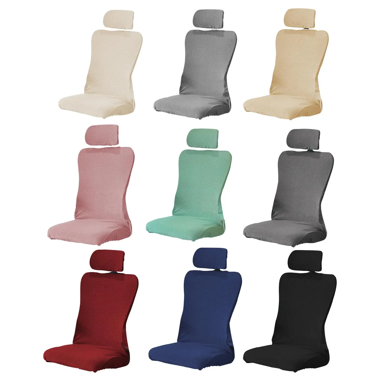 Office Chair Seat Covers with Headrest cover Comfortable for Rotating Computer Chair