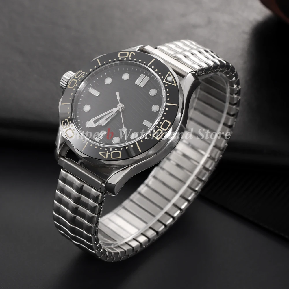 16-23 مللي متر جديد الفولاذ المقاوم للصدأ حزام (استيك) ساعة حزام تمتد التوسع المعادن مطاطا حزام اكسسوارات الرجال النساء أساور الفضة