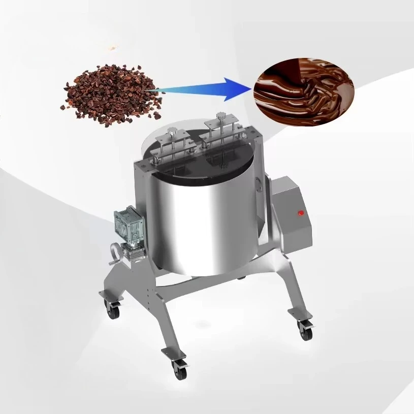 10/25/60/100L Chocolate Melanger Machine Cocos Bean to bar Conch Chocolate Melanger Stone Grinder Cocoa for Cocoa Nibs