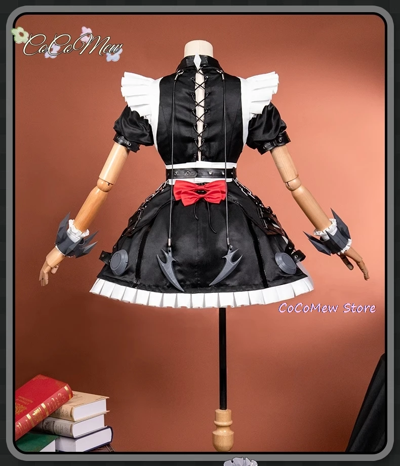 Zenless Zone Zero Ellen Joe Maid Dress игровой костюм прекрасная униформа косплей костюм Хэллоуин вечерние наряд для ролевых игр женский