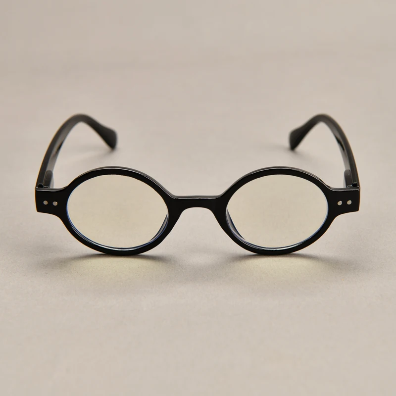 Runde Lesebrille, ultraleichte Presbyopie-Brille mit kleinem Rahmen, blockiert blaues Licht, Hyperopie-Brille +1,0..+4,0 Gafas – Detail 15
