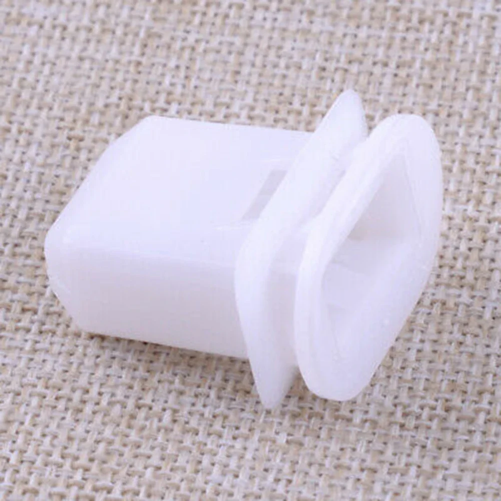 

2Pcs Car Rear Seat Cushion Clip Seat Buckle Fixing Card 244377892 72693-12080 White Nylon For Toyota For Lexus High Quality