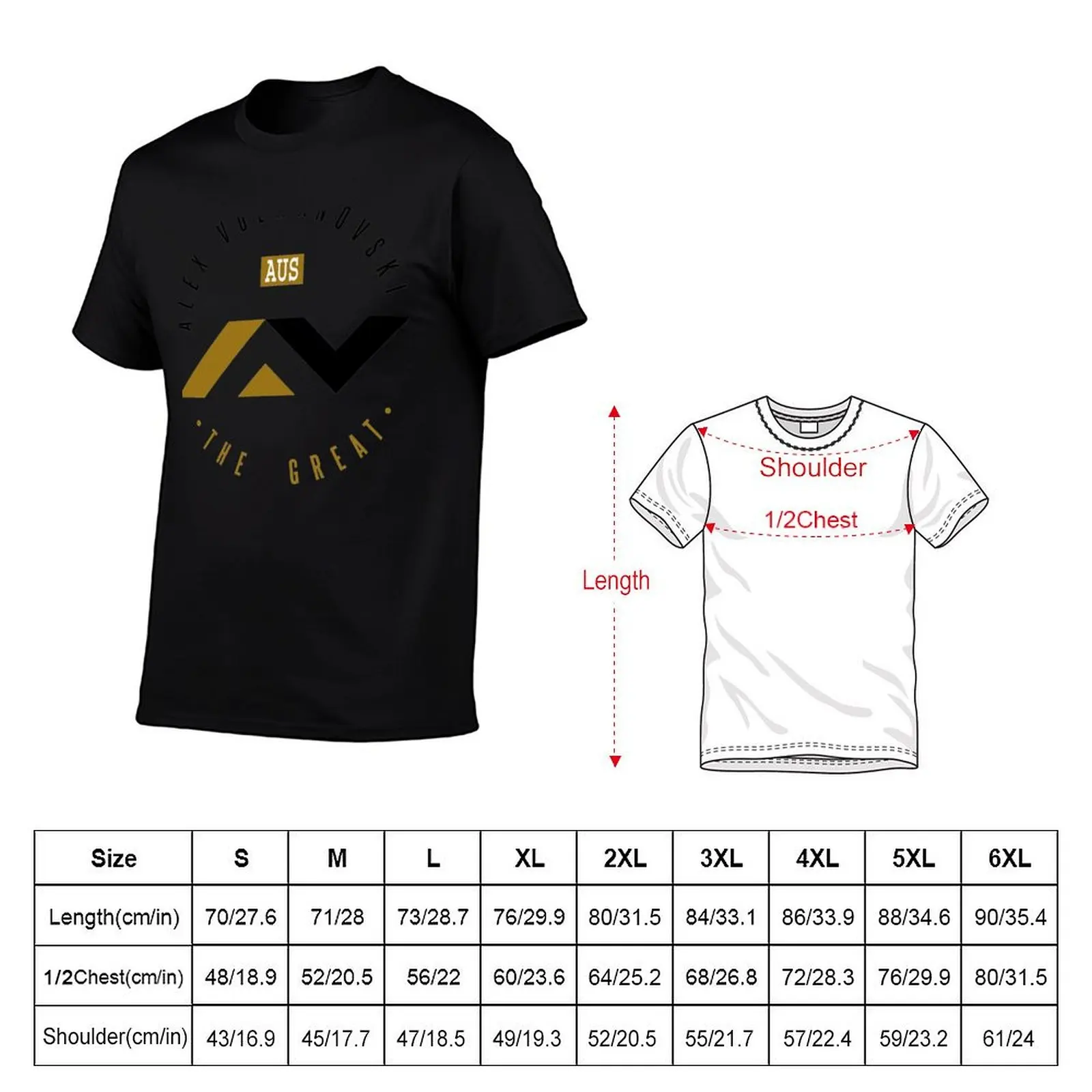 Alexander The Great Volkanovski Essential T-Shirt Stain Resistant Casual Tee