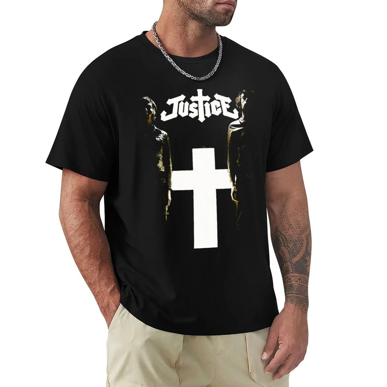 

Justice Band T-Shirt hippie clothes anime tshirt shirts graphic t shirts for men