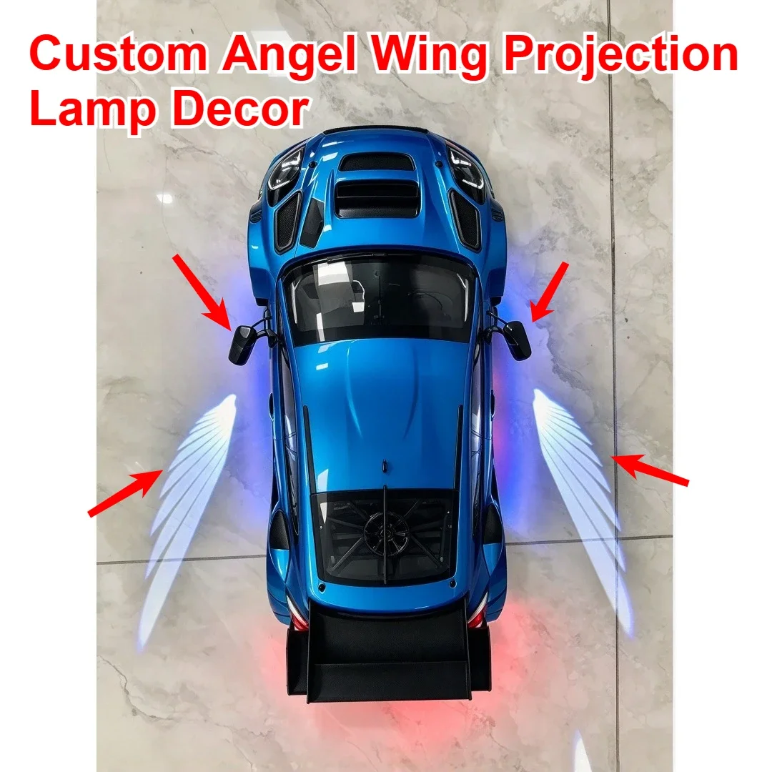 For 1/10 RC Racing Car Ghost Shadow Light Decor Custom Size Chassis Decorative Upgrade Accessory DIY Styling Lighting Mod Part