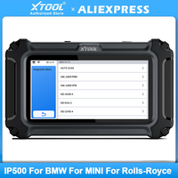 2025 XTOOL InPlus IP500 For BMW Diagnostic Tools ECU Coding Professional OBD2 Scanner Bidirectional Full System TPMS 23+ Reset