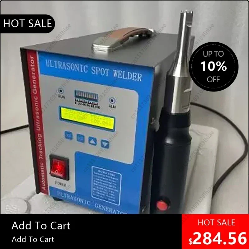818003 1400W Ultrasonic Plastic Spot Plastic Welding Machine 28kHz Ultrasonic Welding Equipment Body Repair Comes w