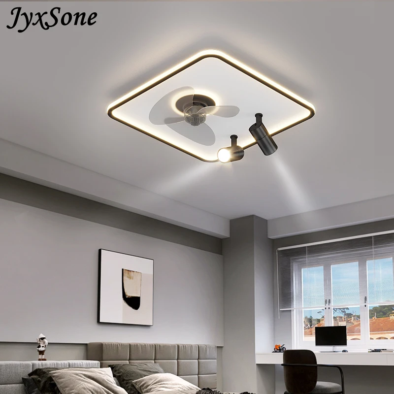 

Modern 2022 Ceiling Fan with Led Light and Remote Control Home Decoration for Living Dining Room Bedroom Kids Bedroom Indoor