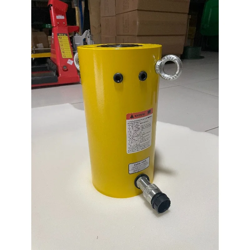

Equivalent Single Acting 100 Ton 300mm Stroke Hydraulic Lifting Cylinder Jack