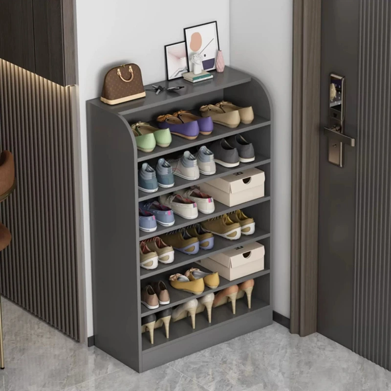Multi-layer household small shoe rack simple mini door shoe cabinet storage economical and space-saving shoe hanger furniture