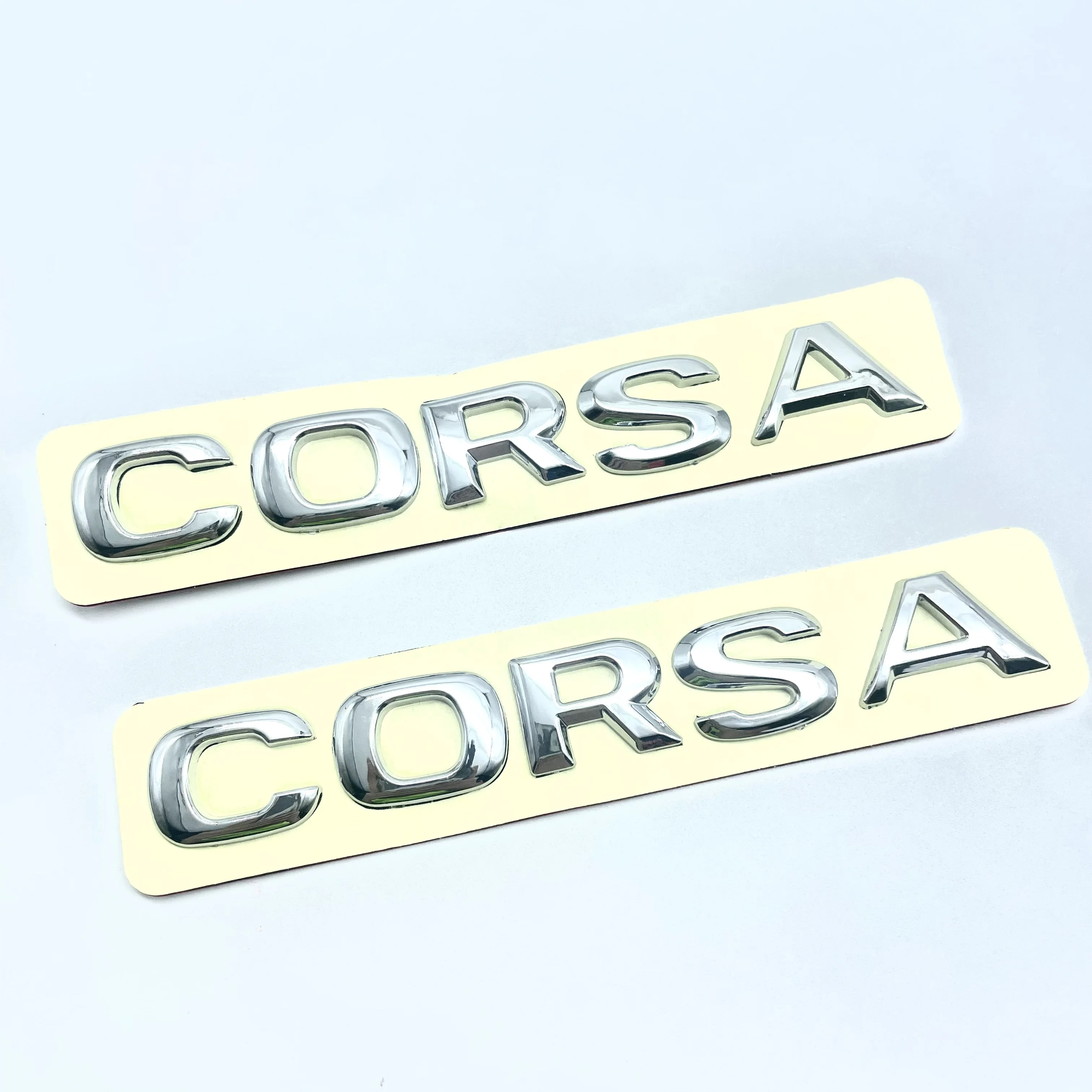 1 piece of CORSA logo trunk sticker car modification trunk logo car letter logo car modification decoration accessories