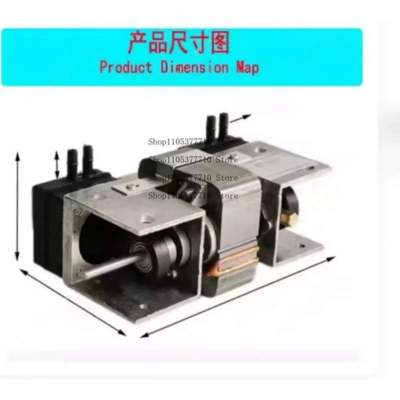 110V/220V Small Oil-free Vacuum Pump Miniature Negative Pressure Pump Suction Pump for Beauty Equipment HL-15V