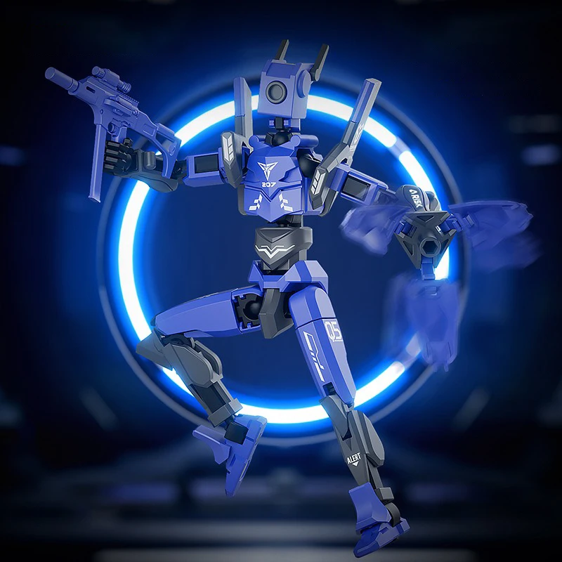 جديد MechWarrior متعدد المفاصل المنقولة Shapeshift روبوت ثلاثية الأبعاد مطبوعة عارضة أزياء دمية 13 عمل أرقام لعب للأطفال الكبار #2