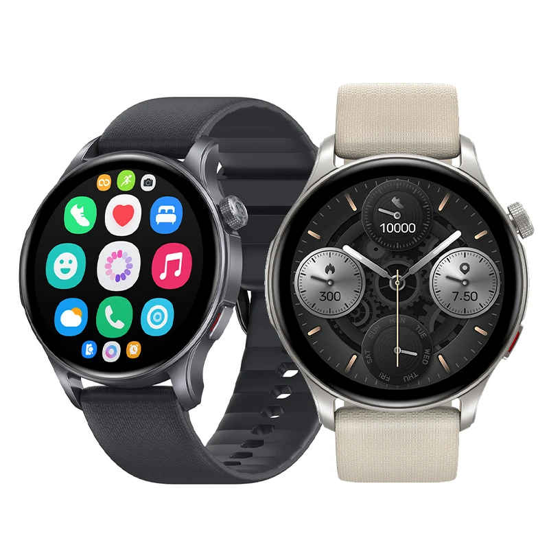 

Zeblaze Btalk 3 GPS 1.43inch AMOLED Display GPS Double Straps 3ATM Waterproof bluetooth Call Sleep Monitoring Smart Watch