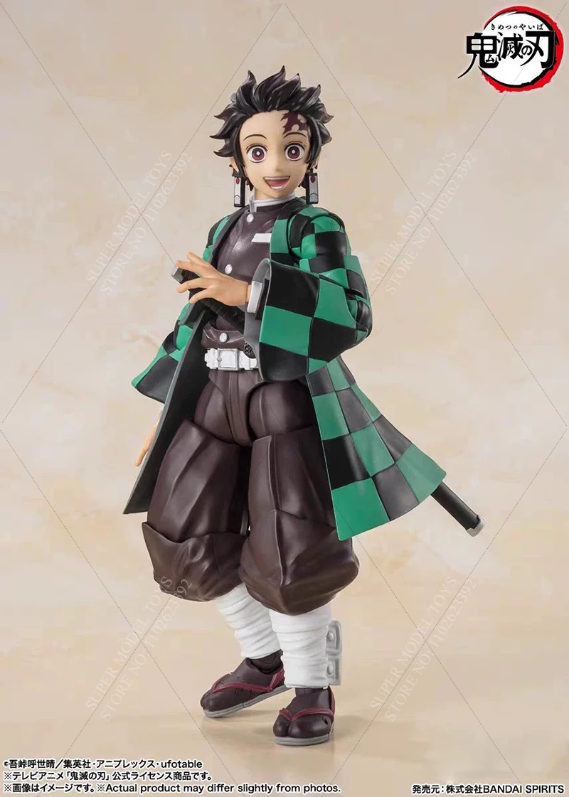 1/12 مقياس الجندي شيطان القاتل كيميتسو نو يابا كامادو تانجيرو كامادو Nezuko Tomioka Giyuu مجموعة كاملة 6 ''SHF عمل الشكل دمية