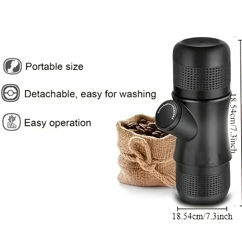 

A69emini Hand Pressure Coffee Machine Portable Coffee Machine Portable Hand Pressure Coffee Machine Outdoor Travel Coffee Machin