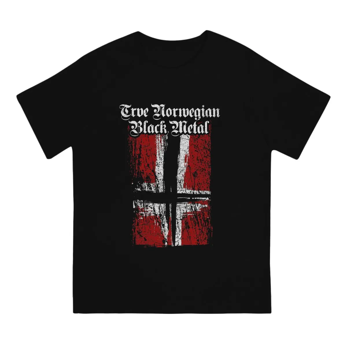 Trve Norwegian Black Metal Men\'s T Shirt Wardruna Casual Tee Shirt Short Sleeve Crewneck T-Shirt Pure Cotton Summer Clothing