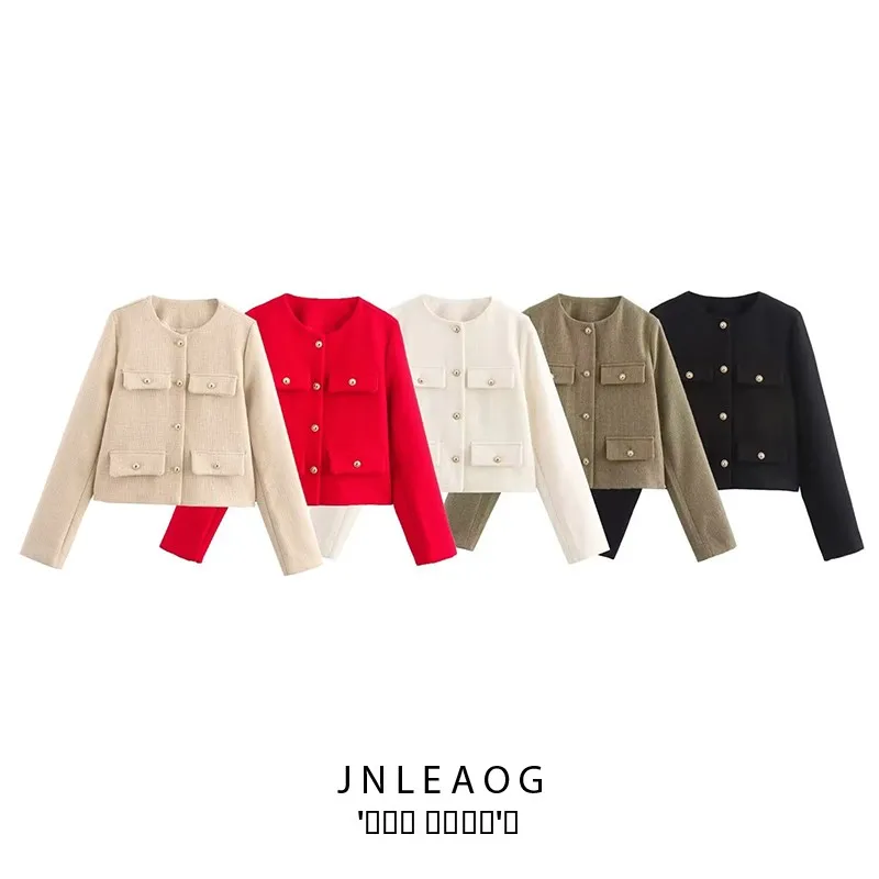 

JNLEAOG женский костюм ort Sle Design с откидной крышкой Jaet, осеннее новое поступление, модный кактус, полиэстер, длинный свеч, круглый...