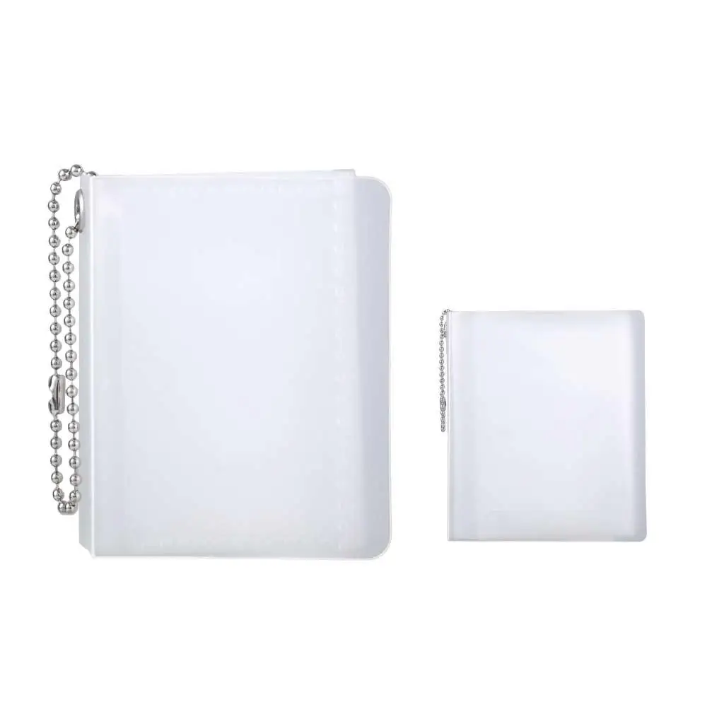 Mini album photo givré avec porte-clés, pendentif de sac, cadeau souvenir pour collection de photos mignonnes