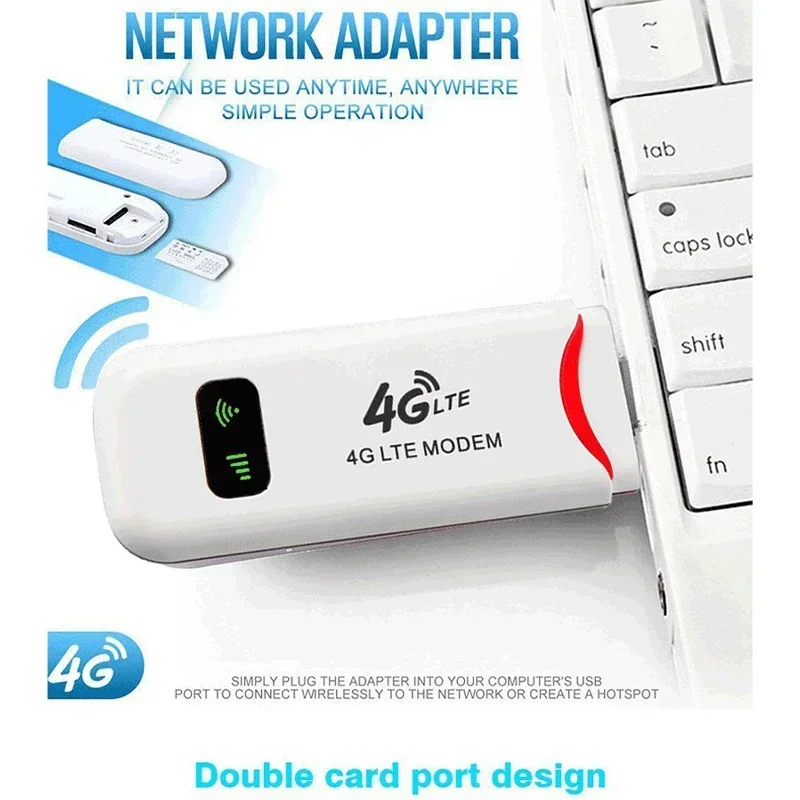 

Роутер-модем 4G Wifi SIM-карта Dongle Портативный мобильный Wifi Uif Plug and Play подходит для Европы Кореи России и т. д.