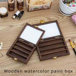24 Cells /36 Cells Wood Watercolor Pigment Subpackage Box Art College Students Outdoor Sketch Portable Paint Color Mixing Box