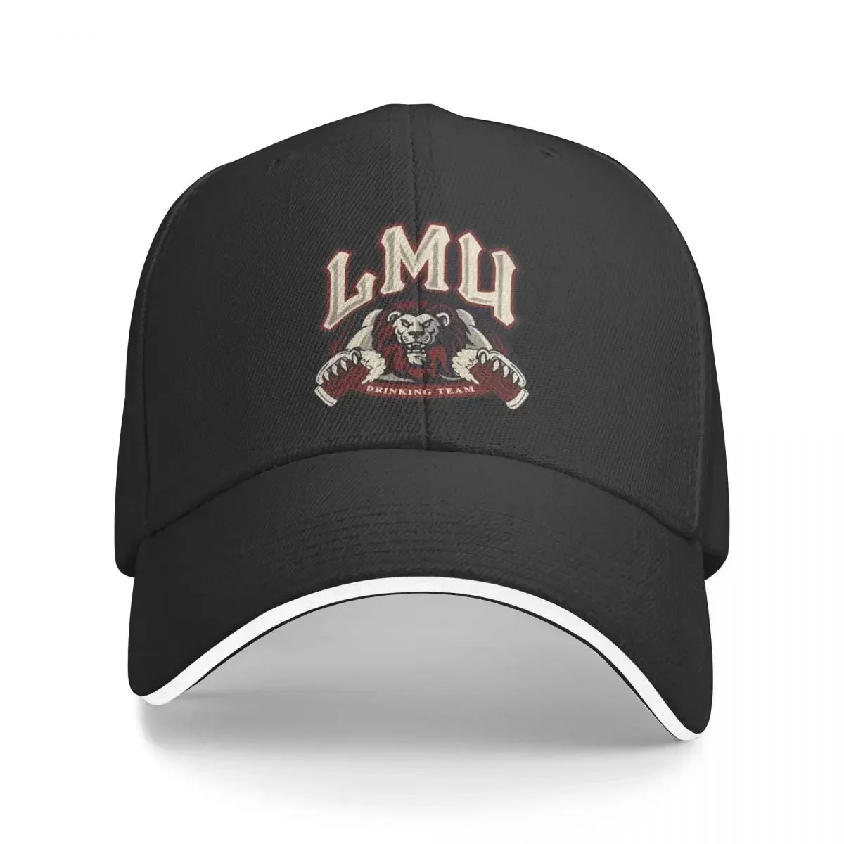 

Бейсбольная кепка LMU Drinking Team Wild Ball Hat Милые женские шапки для регби Мужские
