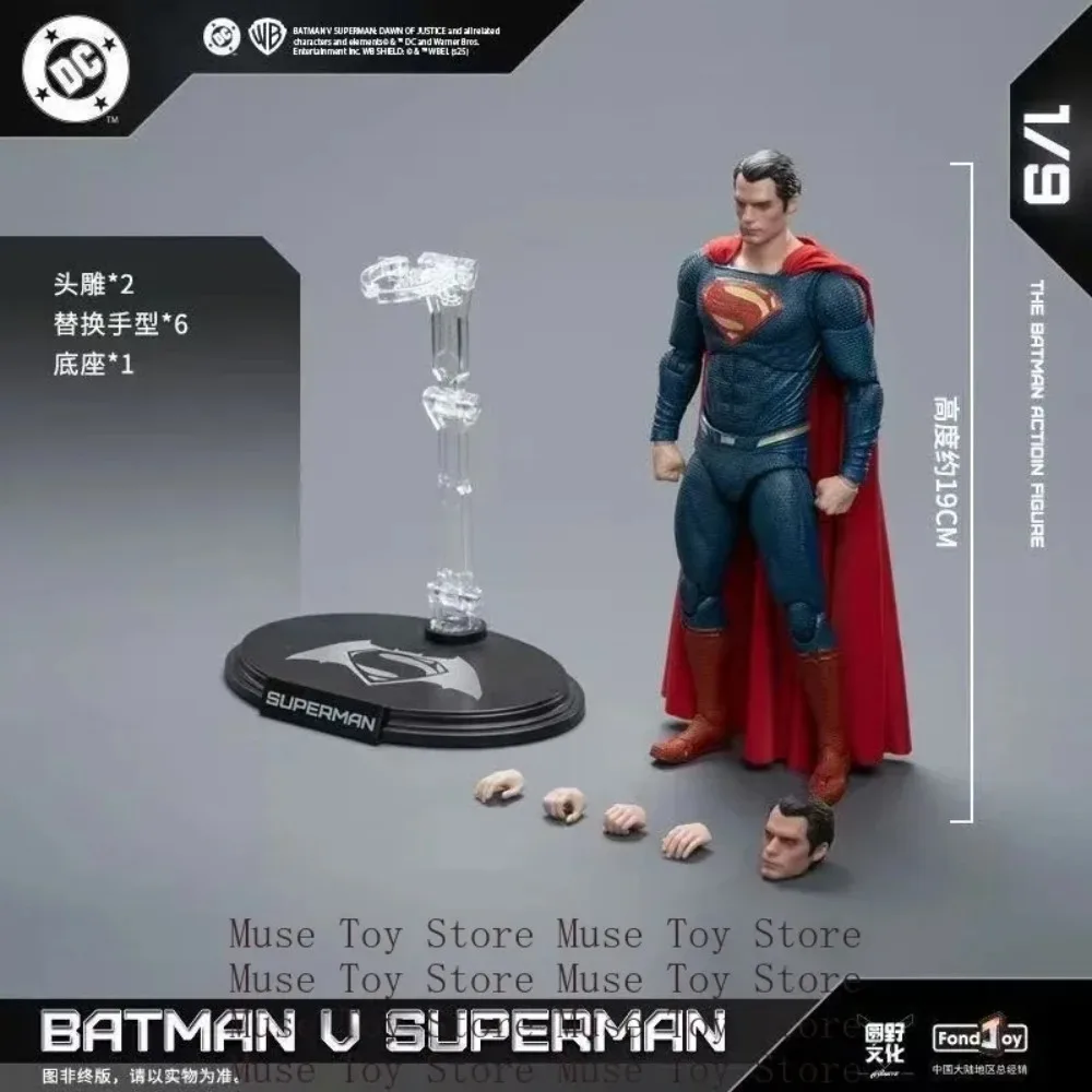 Pre-sale NEW Original DC Fondjoy BVS Armored Batman Battle Damaged Superman Figure Set 1/9 Batman v Superman：Dawn of Justice view 6