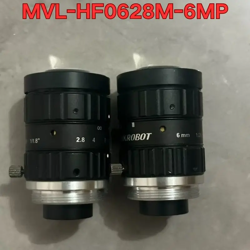 Second-hand MVL-HF0628M-6MP industrial camera lens function test is normal