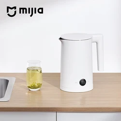 XIAOMI-Hervidor eléctrico Mijia, Caldera de agua inteligente a temperatura constante, pantalla de temperatura de 2022 V, ajuste de aislamiento, nuevo 220