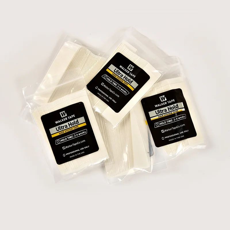 

36 шт./упак. Белая двусторонняя лента для париков Ultra Hold, для накладных волос/кружевных париков, клейкая лента для волос