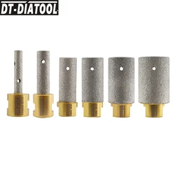 DIATOOL1pc Diamond Milling Bits Hole Saw Diamond Drill Bits Grinding For Tile Porcelain Marble Crown Milling Finger Bit M14 58